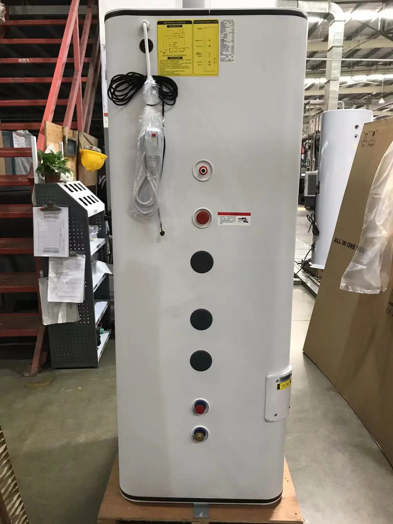 R134A Commercial/Domestic/Residential Heating System Electric All in One Monoblock  Air to Source Air to Hot Water Heater Heat Pump